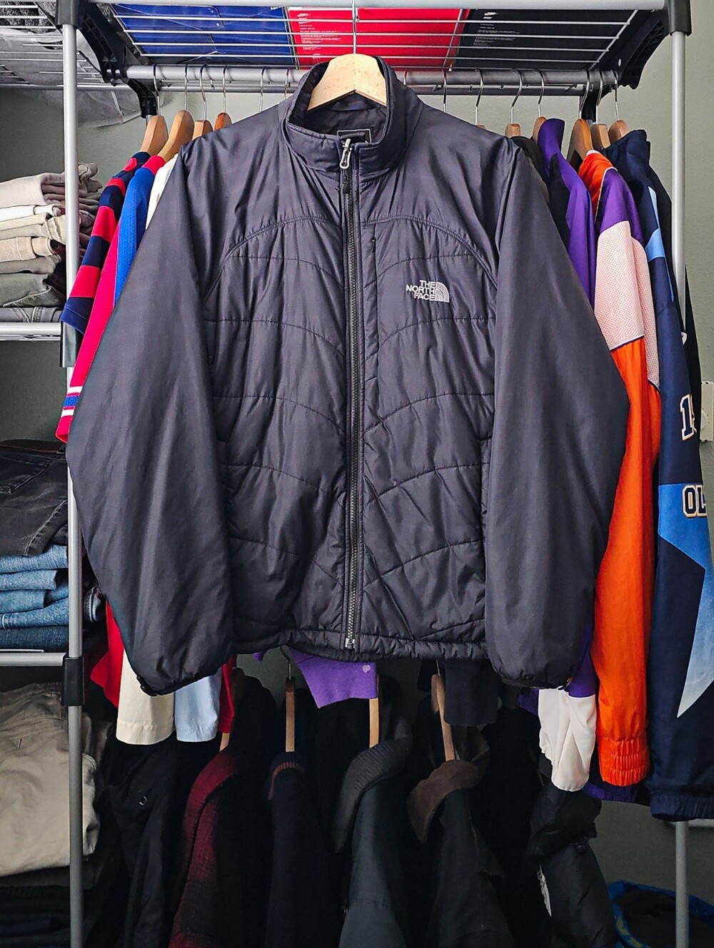 The North Face Women's Primaloft Quilted Insulated Packable Puffer Jacket Size L